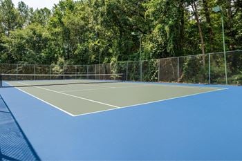 Lighted pickleball & tennis court